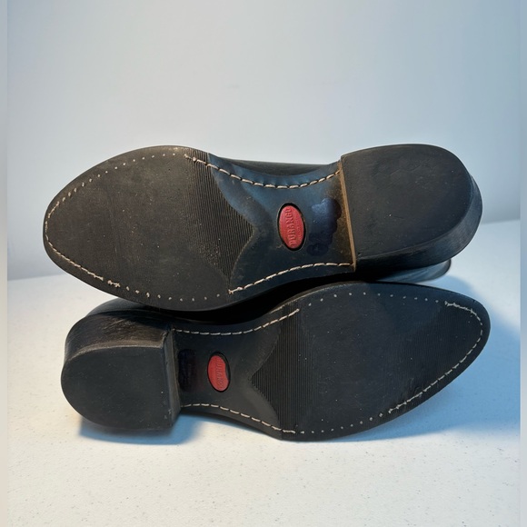 Durango Men’s Black Leather Cowboy Boots Size 8EE - Picture 6 of 8